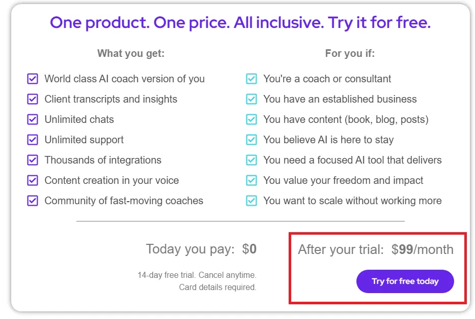 Coachvox AI free trial offer 1